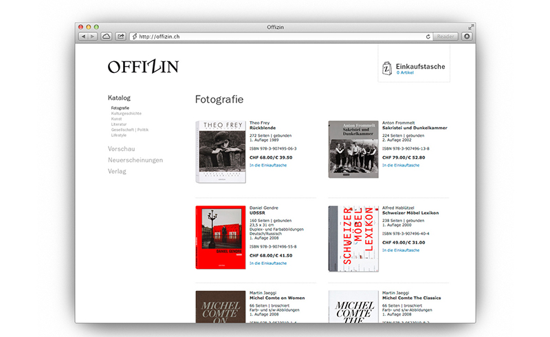 Offizin Website