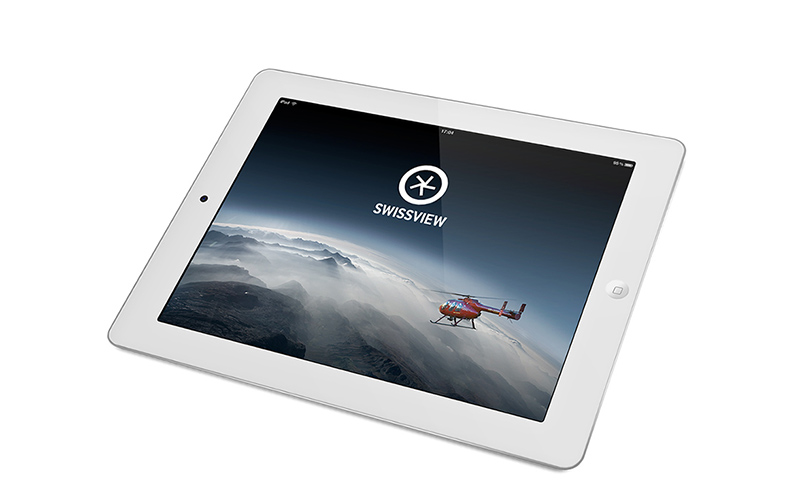 iPad mit SWISSVIEW-App